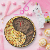 Aries & Earth Rat Papieren Bordje (Feest)