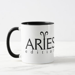 Aries Edition met symbool Mok