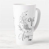 Aries Elegant - Personaliseer de Grote Latte Mok v (Rechterhoek)