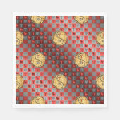 Aries & Fire Rabbit Servet (Voorkant)