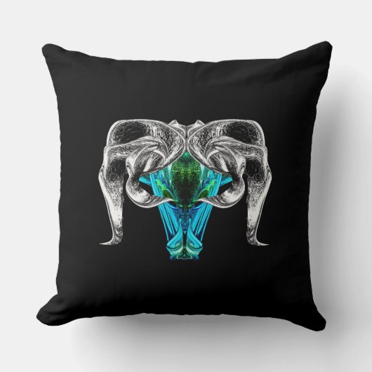 Aries – Fire Within the Stars Cushion Kussen (Voorkant)