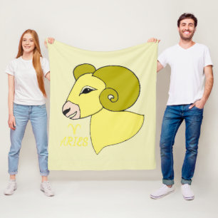 Aries Fleece Blanket Deken