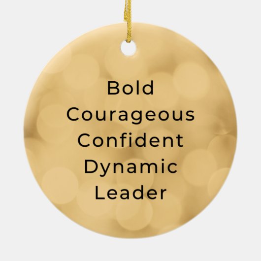 Aries geïnspireerde kerstversiering keramisch ornament (Achterkant)