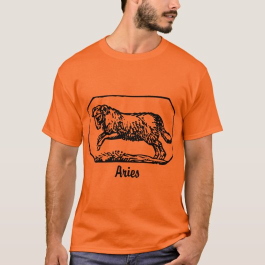 Aries - Gepersonaliseerd T-shirt (Voorkant)