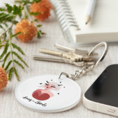 Aries Girl Sleutelhanger (Voorkant Rechts)