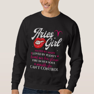 Aries Girl Zodiac Sign Symbol Horoscope Astrology Trui