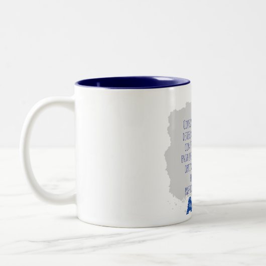 Aries Gnome Two-Tone Coffee Mok (Links)