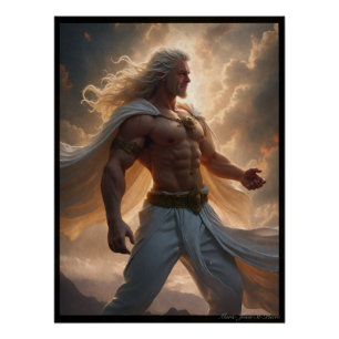 Aries God of War: Licht Perfect Poster