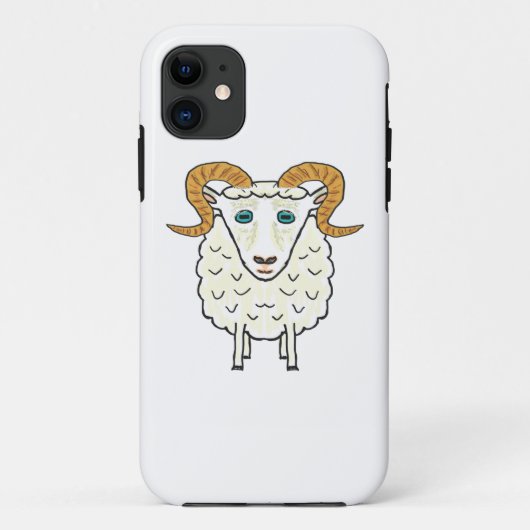 Aries het Ram Case-Mate iPhone Case (Achterkant)