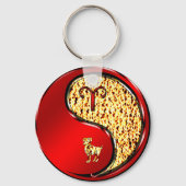 Aries het Ram Sleutelhanger (Voorkant)