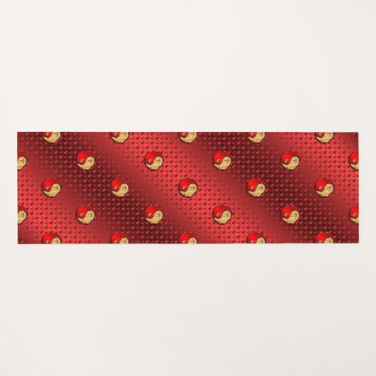 Aries het Ram Yogamat (Achterkant (horizontaal))