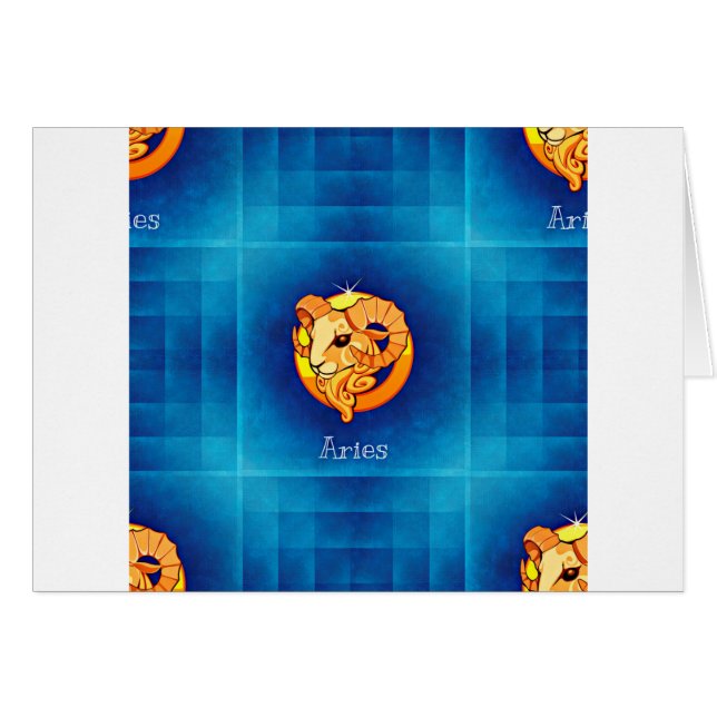 aries horoscope (Voorkant Horizontaal)