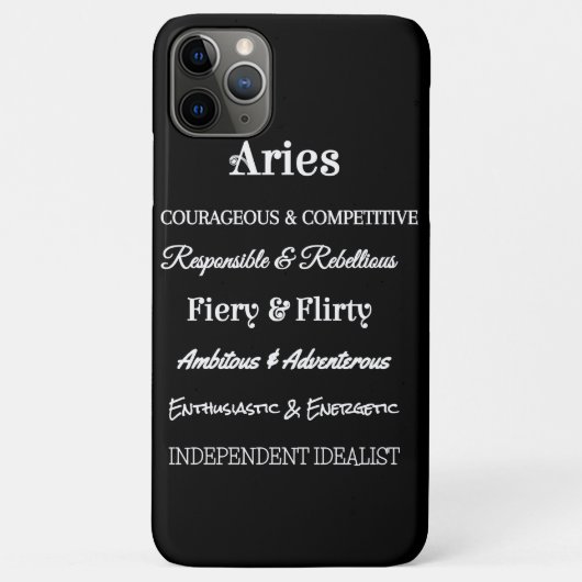 Aries iPhone Case (Achterkant)