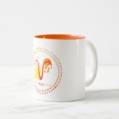 Aries Love Coffee Cup Mug (Devant droit)