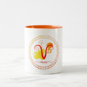 Aries Love Coffee Cup Mug (Centre)