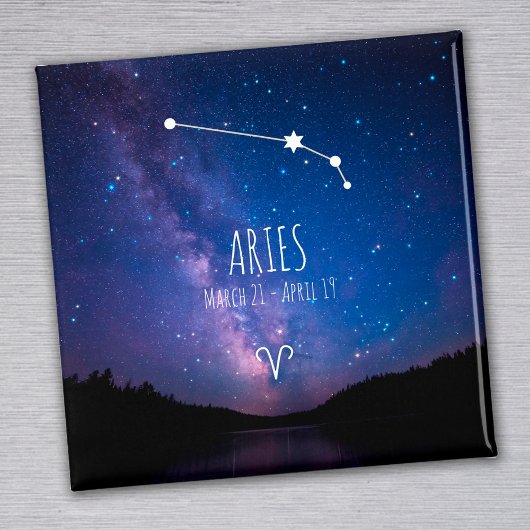 Aries | Magnet de constellation zodiaque personnal