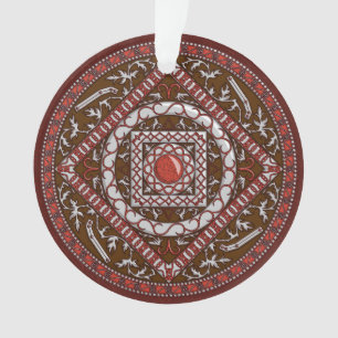 Aries Mandala Acryl Ornament
