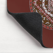 Aries Mandala Mousepad Muismat (Hoek)