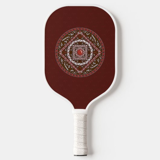 Aries Mandala Pickleball Paddle (Voorkant)