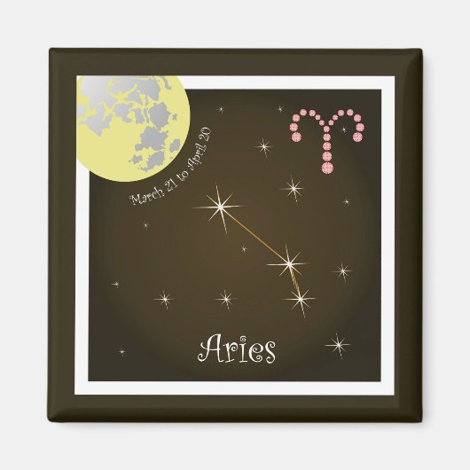 Aries March 21 à avril 20 Aimant (Devant)