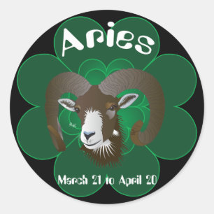 Aries March 21 à avril 20 Stickers