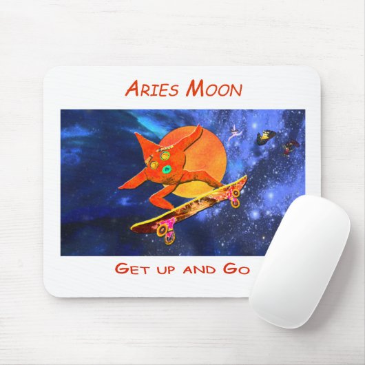 Aries Moon Muismat (Met muis)