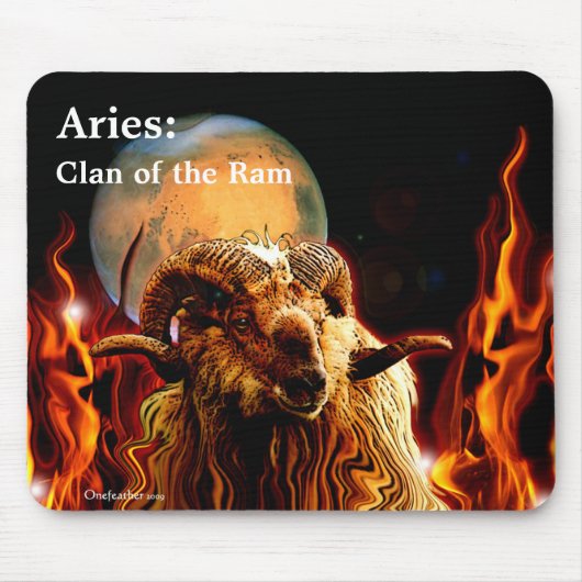Aries mousepad muismat (Voorkant)