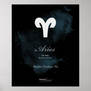 Aries omgekeerd poster