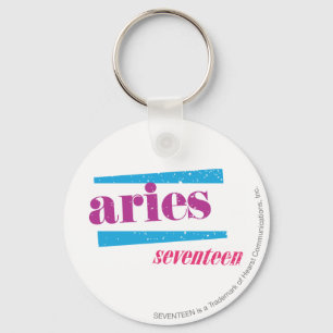 Aries Paars Sleutelhanger