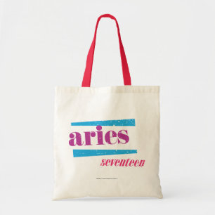 Aries Paars Tote Bag