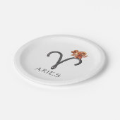 Aries Party Plate Papieren Bordje (Gekanteld)