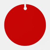 Aries Pen Metalen Ornament (Achterkant)