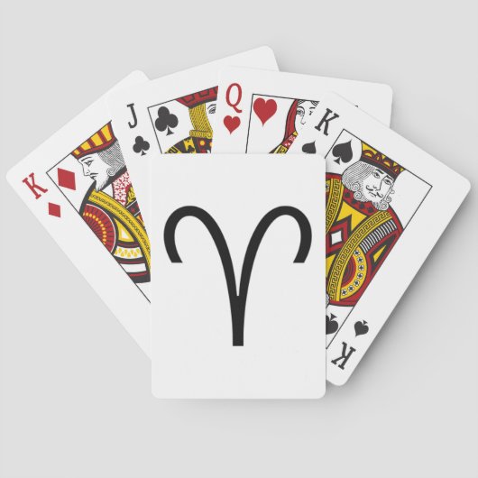 Aries Pokerkaarten (Achterkant)