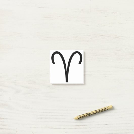 Aries Post-it® Notes (Op bureau)