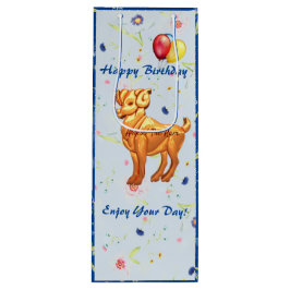 Aries Ram Birthday Wine Gift Bag Wijn Cadeautas
