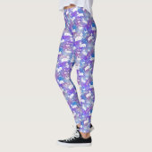 Aries Ram Constellation Stars Birthday Pattern Leggings (Links)
