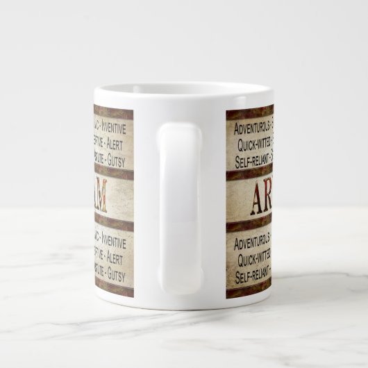 ARIES - RAM - MOK COFFEE/SOUP JUMBO - BESCHRIJVING (Achterkant)