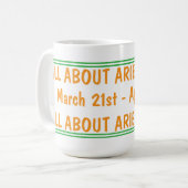 Aries Season Koffiemok (Voorkant links)