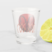 Aries Shot Glass Glas (Achterkant)