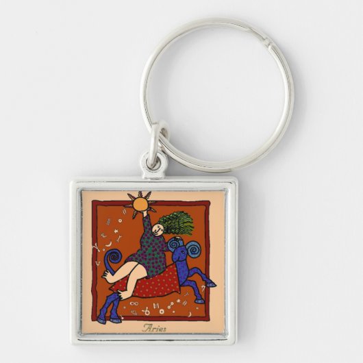 Aries Sleutelhanger (Voorkant)