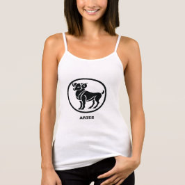 Aries Symbol Womens Tanktop
