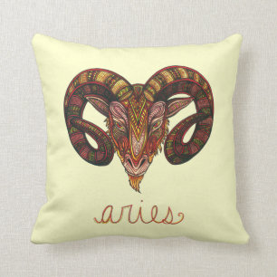 Aries-symbool Kussen