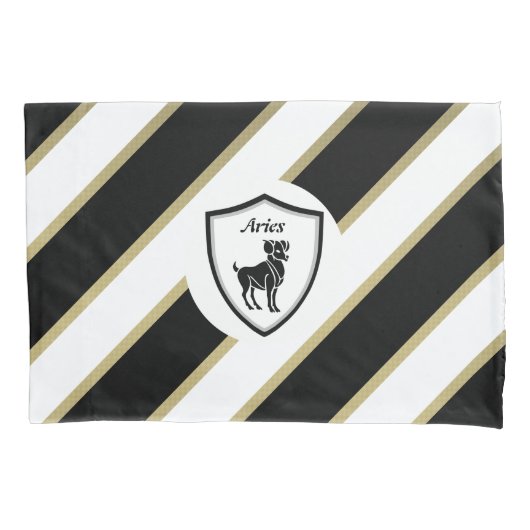 Aries-symbool Kussensloop (Voorkant)