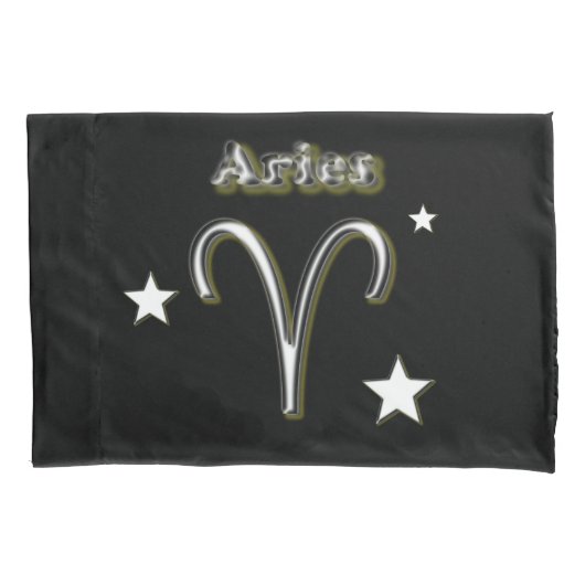 Aries-symbool Kussensloop (Voorkant)