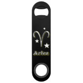 Aries-symbool Speed Flessenopener (Achterkant)