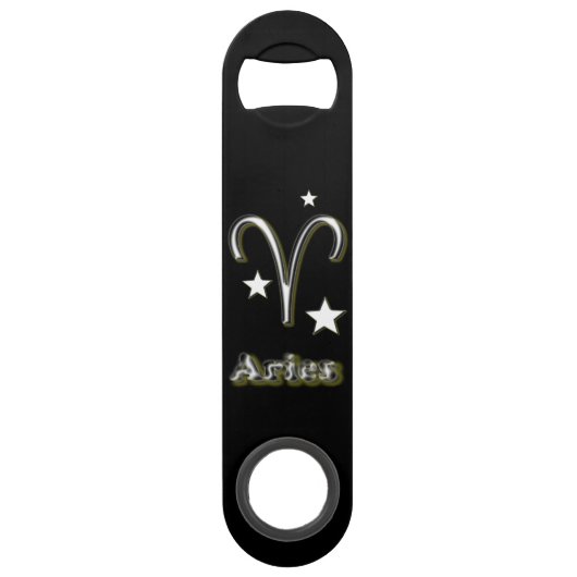 Aries-symbool Speed Flessenopener (Voorkant)