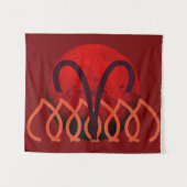 Aries Tapestry Wandkleed (Voorkant (horizontaal))