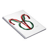 Aries Taurus Cusp Astrology Zodiac Sign Notitieboek (Rechterzijde)