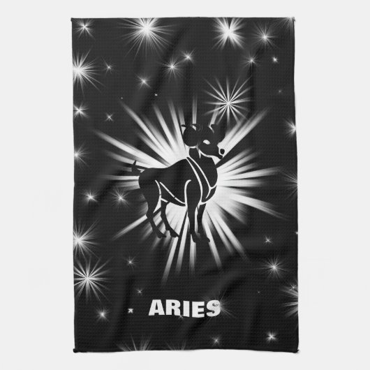 Aries-teken Theedoek (Verticaal)