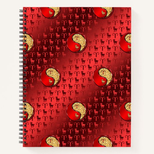 Aries the Ram Notitieboek (Voorkant)